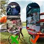 Barrière de Protection pour Voiture - Filet de séparation pour Chien - en polypropylène avec Crochets - pour Le Coffre - Double