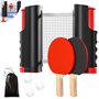 HOMURY Set de raquettes de ping-pong professionnel - 2 raquettes