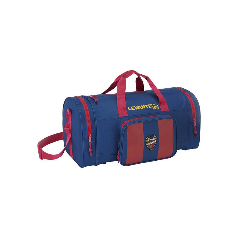 Sac de sport Levante U.D. Bleu Rouge Grenat (55 x 26 x 27 cm)