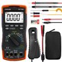 Multimètre Numérique Automobile & Pince Inductive Détection de Signal, Multitester pour Tension AC/DC, Courant, Dwell Angle, Lar