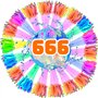 TFSZE 666 Pcs Ballons D'eau,Bombe a Eau Ballon