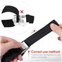 10 PCS Sangle D'Arrimage 2,5 * 40CM Sangle Porte Velo Sangle de Serrage Sangle de Fixation avec Boucle Réglable pour Porte Vélo