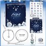 Hymarvo Calendrier de l'Avent 2025 Bijoux Femme Fille, 24 Surprise Calendrier de lavent Enfant Ado, DIY Calendrier de Noël Charm