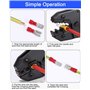 Pince à sertir pour 0,5-6mm², Crimping Pliers Cosses Setavec 400 pièces de cosses Pince à sertir pour pince appareils ménagers c