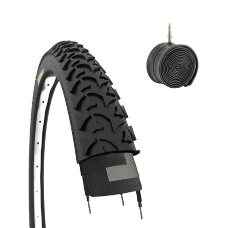 Pneu noir VTT 26 x 1