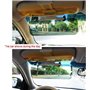 Gearmax® 2 en 1 Pare Soleil de Voiture Anti-Reflet Diminution Anti-Eblouissement pour Chauffeur Conducteur