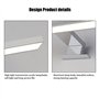 IP44 miroir de salle de bain éclairage frontal lampe murale 40cm neutre 4200k s