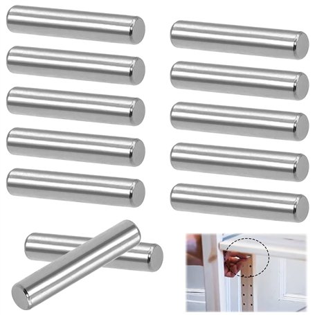 Lot de 25 goupilles cylindriques 6 x 40 mm en acier inoxydable 304 pour étagères