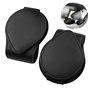 Fousenuk Lot de 2 Porte Lunettes pour Voiture