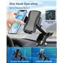 Hoppac Porte Telephone Voiture, Support Téléphone Voiture Ventouse Socles Portable pour Automobile, Tableau de Bord et Voiture P