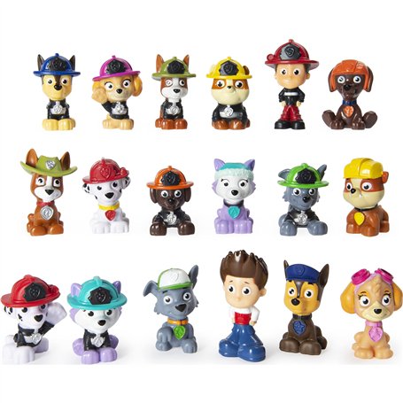 PAW PATROL - 6045829 - Mini Figurine - Assortiment de boîtes à Stores Une pièce Incluse