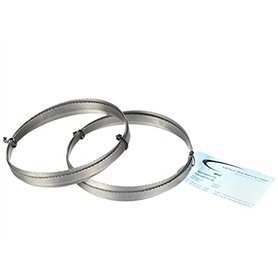 SMI Lot de 2 lame de scie à ruban bi-métal- M42 dimensions : 1640 x 13 x 0,65 mm, 10/14 zpZ pour mBS güde 115 SMI Lot de 2 lame de scie à ruban bi-métal- M42 dimensions : 1640 x 13 x 0