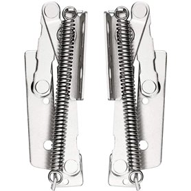 2 Pcs Charnière à Ressort Pour Porte d'Armoire