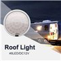 Plafonnier LED, 12V Car Dome Lampe de toit intérieure pour camping car caravane RV remorque camion véhicule bateau avec 46 lumiè
