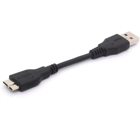 Câble d'Adaptation USB 3.0 A Mâle vers Micro B Mâle pour HDD