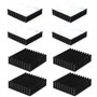 Iyowei 8PCS Dissipateur de Chaleur 40mm x 40mm x 11mm