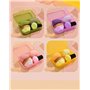 lot de 4 éponges de maquillage et pinceaux maquillages, pinceaux maquillages pour le teint ensemble pour un beau maquillage