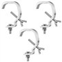 3Pack Crochet Lumiere dj Clamps for Truss Bracket