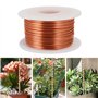 20m Fil de Cuivre de Jardinage pour Électroculture