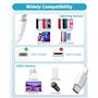 Cable iPhone USB C 3M [Certifié MFi], Cable USB C vers Lightning Long Cable iPhone Charge Rapide 3M Câble Lightning Fil Chargeur