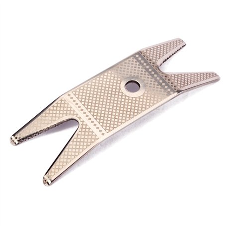 Alnicov Guitare basse outil de poche en acier inoxydable clé multi-clé pour guitare interrupteur bouton accordeur accessoires de