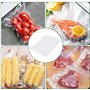 Sacs sous vide alimentaires professionnels 20 x 30 cm, 50 pièces, sans BPA, adaptés à la cuisson - Pour appareils de mise sous v