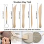 27PCS Outil de Poterie Outils de Modelage Argile Poterie Modelage Poterie d'argile Sculpture pour Potier