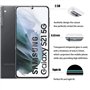 Pcircb [3+3 Pièces] Verre Trempé Compatible avec Samsung Galaxy S21 5G vitre protection, 3pcs protection écran et 3pcs Caméra Ar