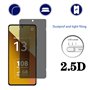 YIFNTANG [2 Pièces] Verre Trempé Anti-espion pour Xiaomi Redmi Note 13 5G,9H Dureté, Anti Rayures,Sans Bulles,Privacy Protection