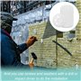 Bmliingchau Lot de 120 rondelles isolantes en polypropylène pour isolation en panneaux de fibres de bois - Rondelles fixes pour