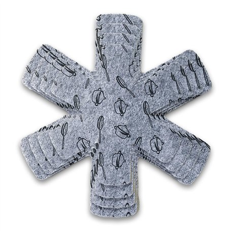 16 pcs Protections de poêle en Feutre