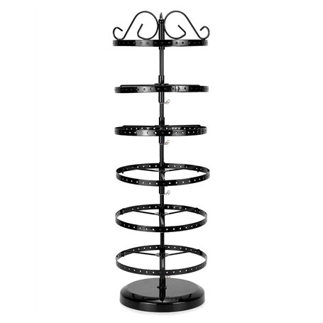 QWORK® 6 Niveaux porte de boucles d'oreilles