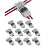 QWORK® 12PCS Connecteur Electrique sans Soudure