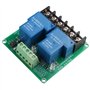 HALJIA 5 V 30 A 2 canaux haut et bas niveau de déclenchement Module de relais intelligent Home PLC Automation Control Compatible