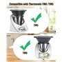 Tasse à Mesurer pour Thermomix TM6 TM5, Couvercle du Gobelet Doseur TM5 TM6 avec Graduation 100ml et 50ml pour Gobelet Soseur Th