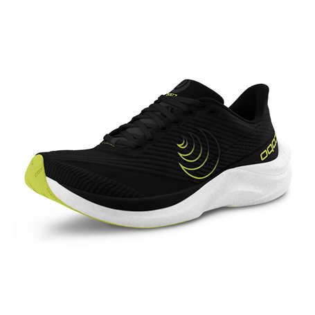 Topo Athletic Hommes Cyclone 3 Chaussure De Compétition Chaussures De Running Black/Lime - Noir