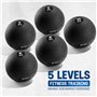 Yes4All DSRD Slam Balls 3 kg, Black, Medicine Ball Sand Filled No Bounce Exercise Ball, Suitable for Workout and Strength Traini