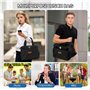 GlasFlength Sac Isotherme Repas 15L, Sac Repas Isotherme Sac Lunch Box Isotherme Portable Lunch Bag Isotherme Grande avec Bandou