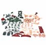 JOYIN 164 Pièce Ensemble de Jeu Soldat Militaire Homme Armé Jouer Bucket Figurines d'Action Battle Group Ensemble de Jeu Militai