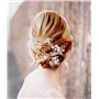 Edary mariée mariage fleur épingles à cheveux perle mariée cheveux pièces accessoires de cheveux de mariage pinces à cheveux en 