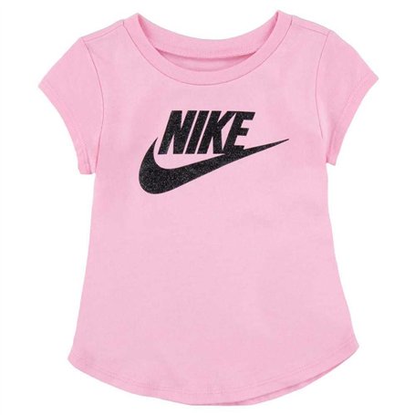 Nike T-Shirt à Manches Courtes pour Enfant Futura SS Rose