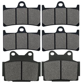 Cnornus Plaquettes de Frein Avant et Arrière pour YAMAHA FZS 600 Fazer 1998-2003 TZR 250 R V-Twin 1991-1993 TZR250 SPR 1995 FZR
