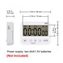 2pcs Prime Multi-Function Digital Timer Clock Countdown Minuteur de Cuisine avec Alarme
