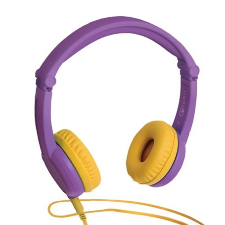 Lunii - Casque Audio Violet - Compatible avec Ma Fabrique à Histoires - pour Les Enfants de 3 à 8 Ans