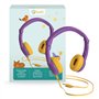 Lunii - Casque Audio Violet - Compatible avec Ma Fabrique à Histoires - pour Les Enfants de 3 à 8 Ans