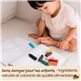 Honeysticks 10 Crayons de Couleurs Enfant |100% Pure Cire d’Abeille| Couleur Non-Toxique Qualité Alimentaire | Craie Grasse Tria