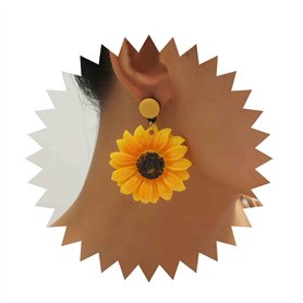 Inilbran Boucles D'oreilles Tournesol Boho Boucles D'oreilles Marguerite En Acrylique Boucles D'oreilles Fleur Vintage En Résine Inilbran Boucles D'oreilles Tournesol Boho Boucles D'oreilles Marguerite En Acrylique Boucles D'oreilles Fleur Vintage En Résine