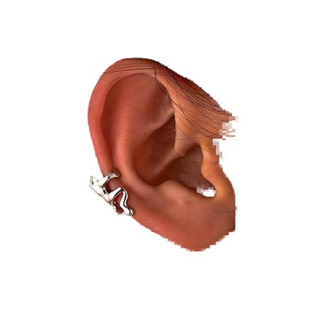 Yheakne Vintage Brassard De Grenouille Boucles D’oreilles Argent Grenouille Helix Wrap Boucles D’oreilles Faux Cartilage D’oreil