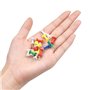 Fodlon 100 Pièces Multicolores Punaises, Punaises Décoratives Multicolores, Punaises à tête en Plastique pour Tableau d'affichag