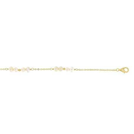 Bracelet Femme New Bling 9NB-PRL13B Doré